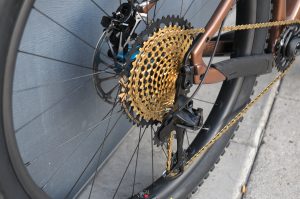 gold bike cassette